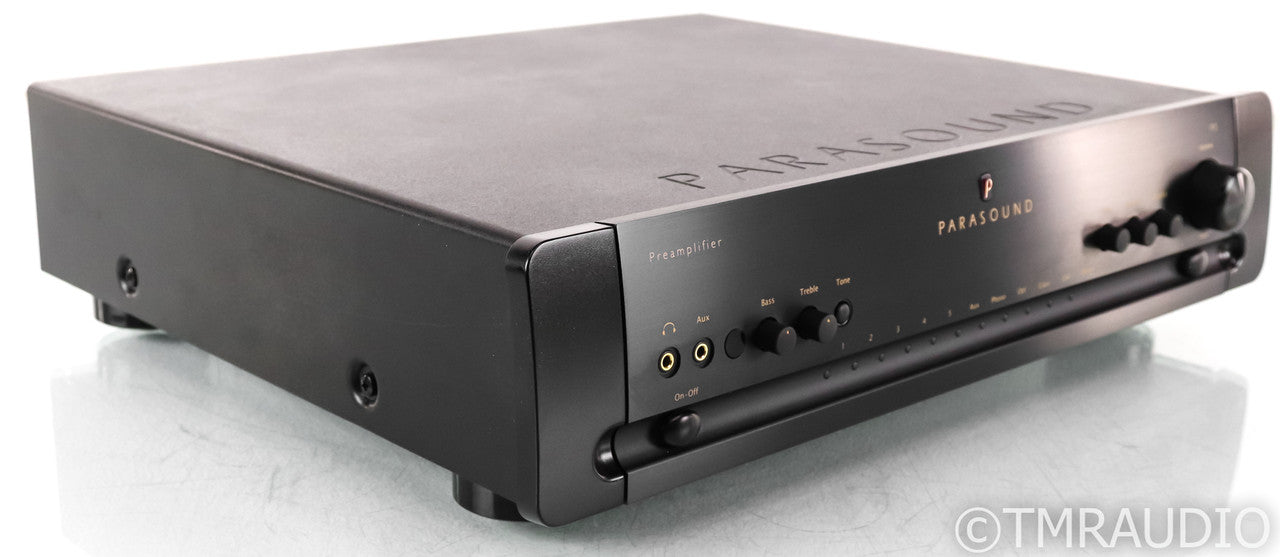 Parasound Halo P5 2.1 Channel Preamplifier; P-5; Remote; MM/MC Phono; Black