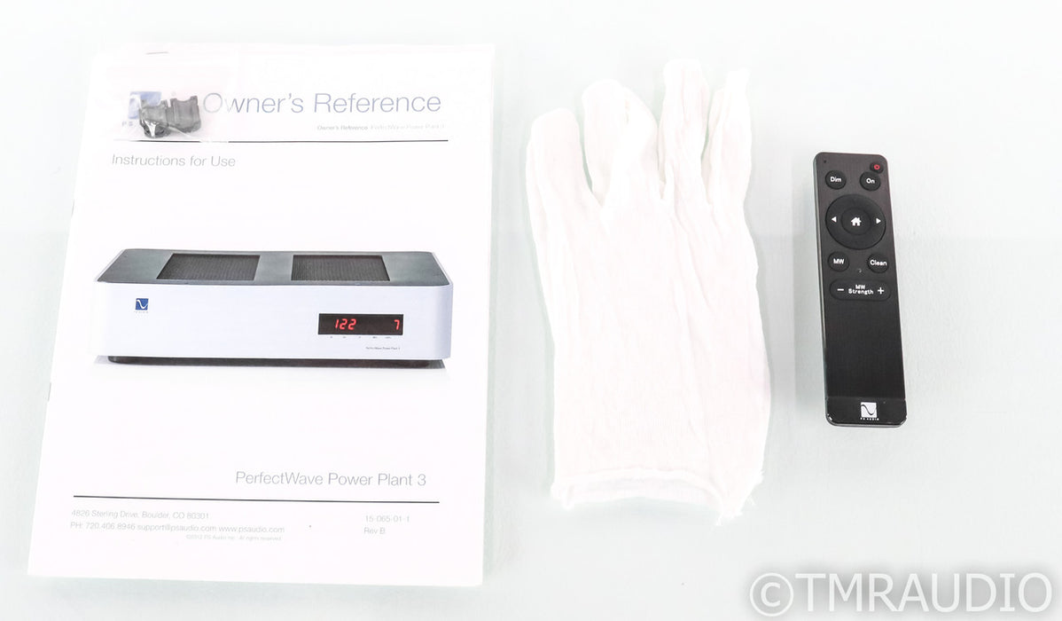 PS Audio PerfectWave Power Plant 3 Power Conditioner; AC Regenerator; P3; Black