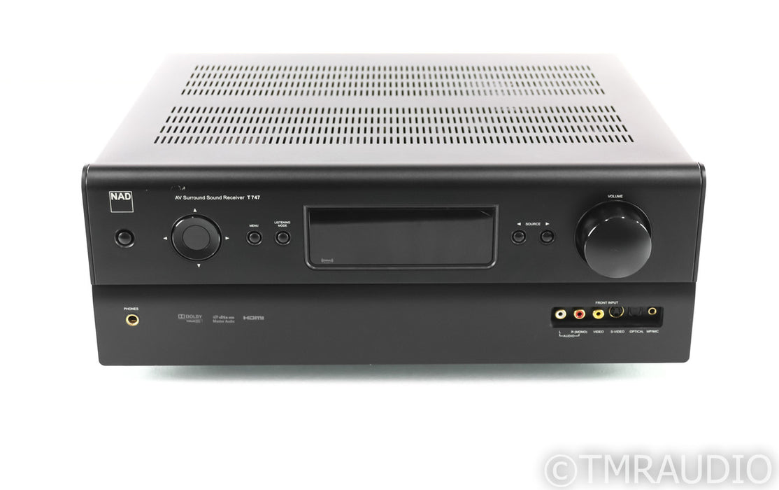 NAD T747 7.1 Channel Home Theater Receiver; T-747 (No Remote)