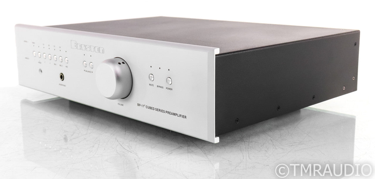 Bryston BP-17 Cubed Stereo Preamplifier; BP17-3; Silver; 17"