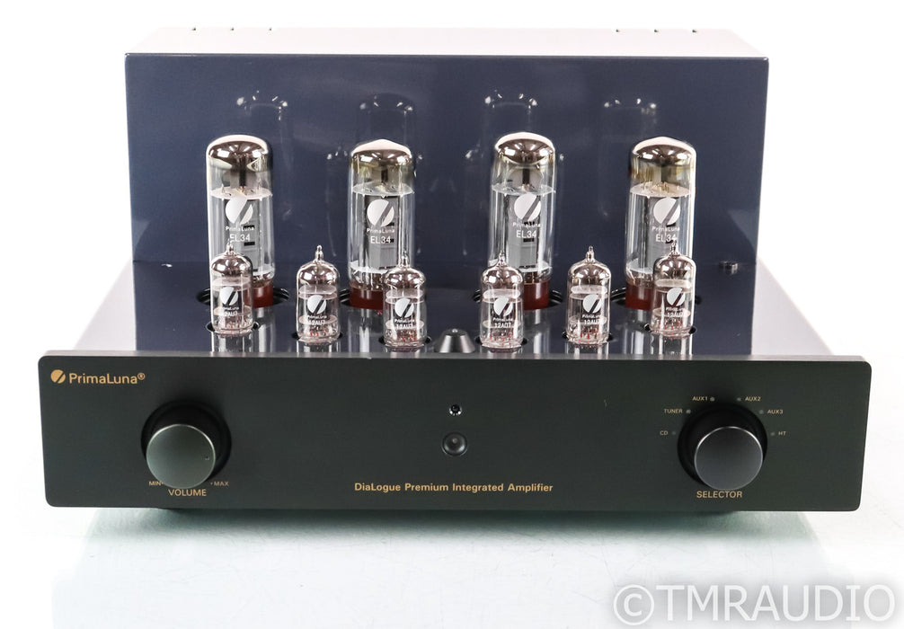 PrimaLuna Dialogue Premium Stereo Tube Integrated Amplifier; Remote