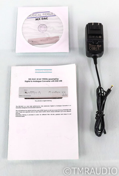 Musical Fidelity MX-DAC Upsampling DAC; D/A Converter; MXDAC; Black
