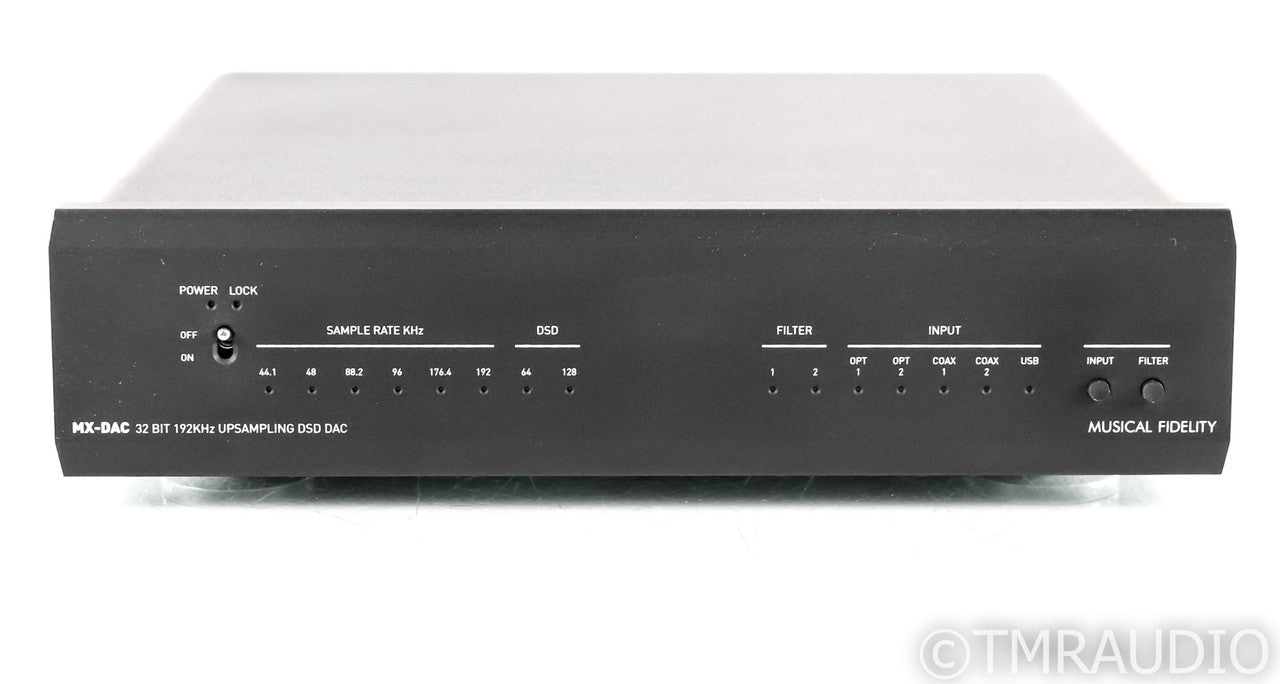 Musical Fidelity MX-DAC Upsampling DAC; D/A Converter; MXDAC; Black