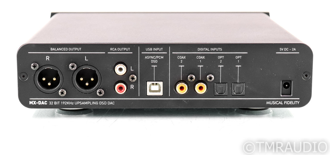 Musical Fidelity MX-DAC Upsampling DAC; D/A Converter; MXDAC; Black