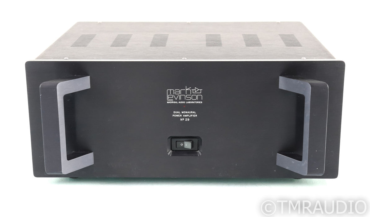 Mark Levinson No. 29 Stereo Power Amplifier; Black; No.29