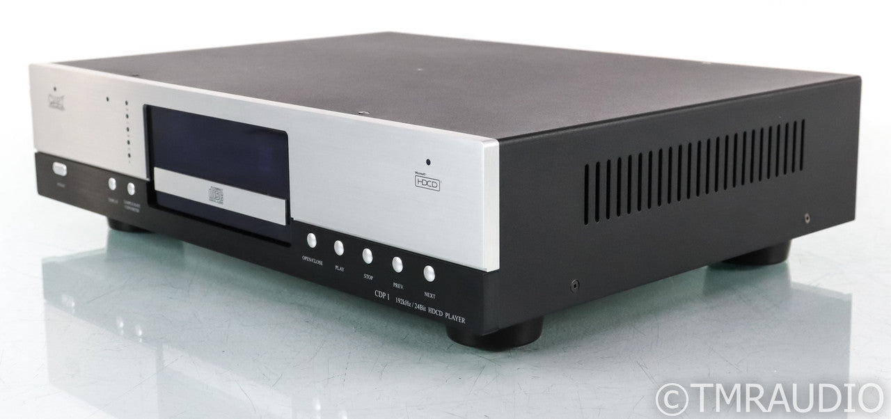 Cary Audio CDP 1 HDCD / CD Player; CDP-1; Concept Series; Remote