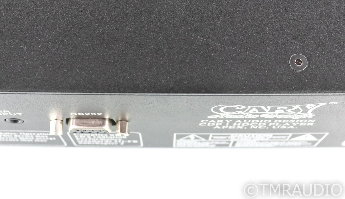 Cary Audio CDP 1 HDCD / CD Player; CDP-1; Concept Series; Remote