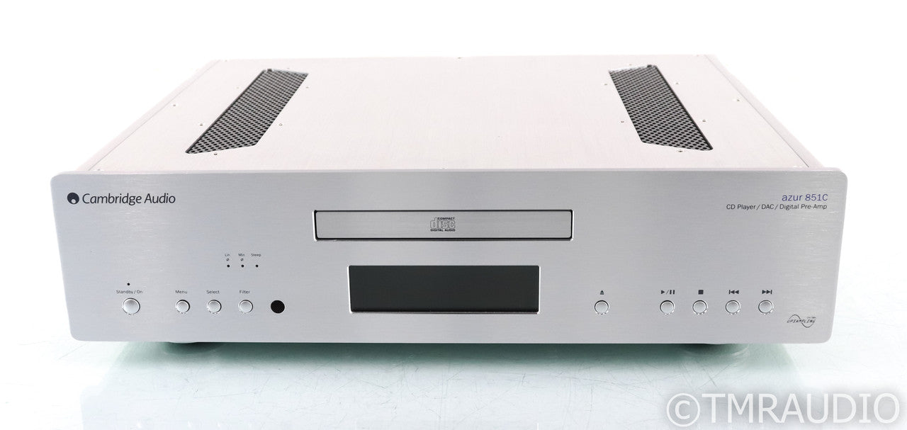 Cambridge Audio Azur 851C CD Player; DAC; Silver; Remote