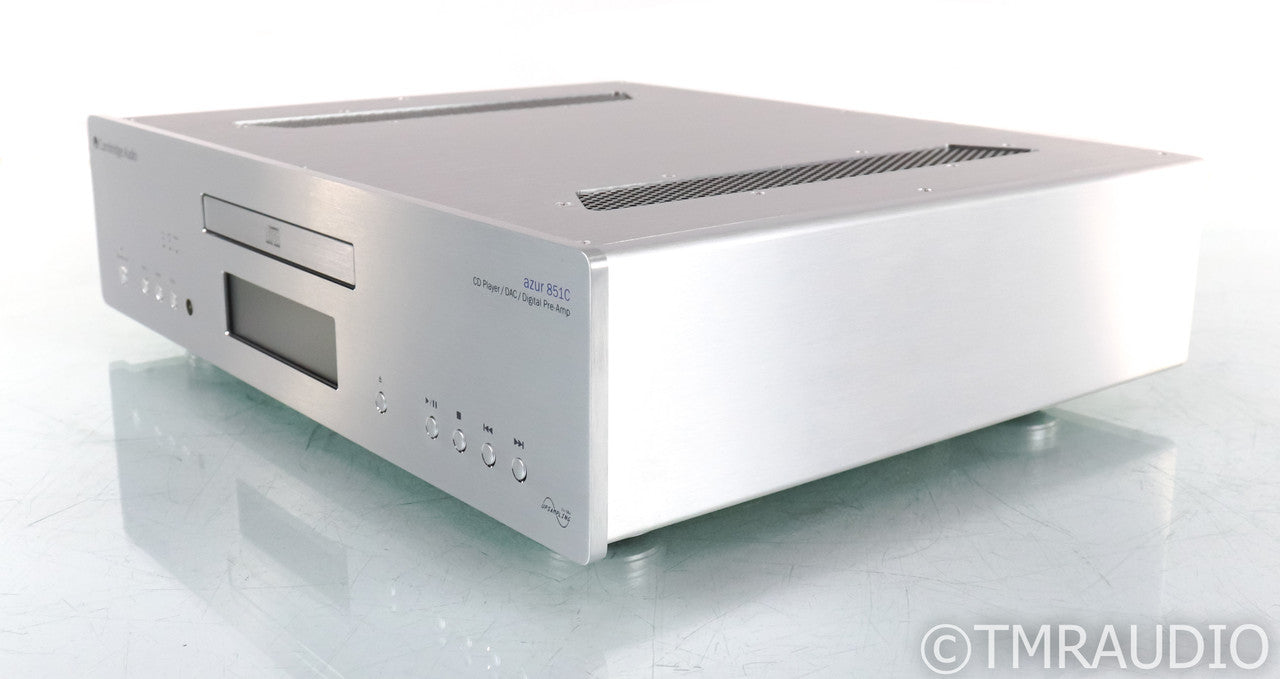 Cambridge Audio Azur 851C CD Player; DAC; Silver; Remote
