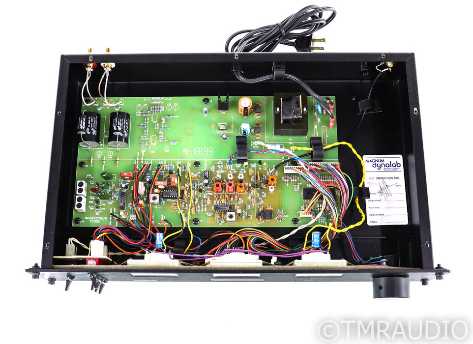 Magnum Dynalab FT101a Analog FM Tuner; Etude Upgrade; Black