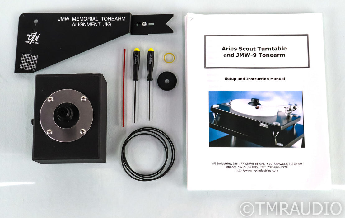 VPI Aries Scout Belt Drive Turntable; JMW-9 Tonearm (No Cartridge)