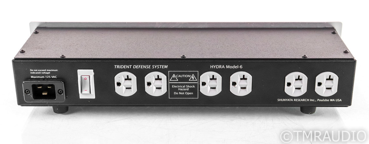 Shunyata Research Hydra Model 6 AC Power Line Conditioner; 20A