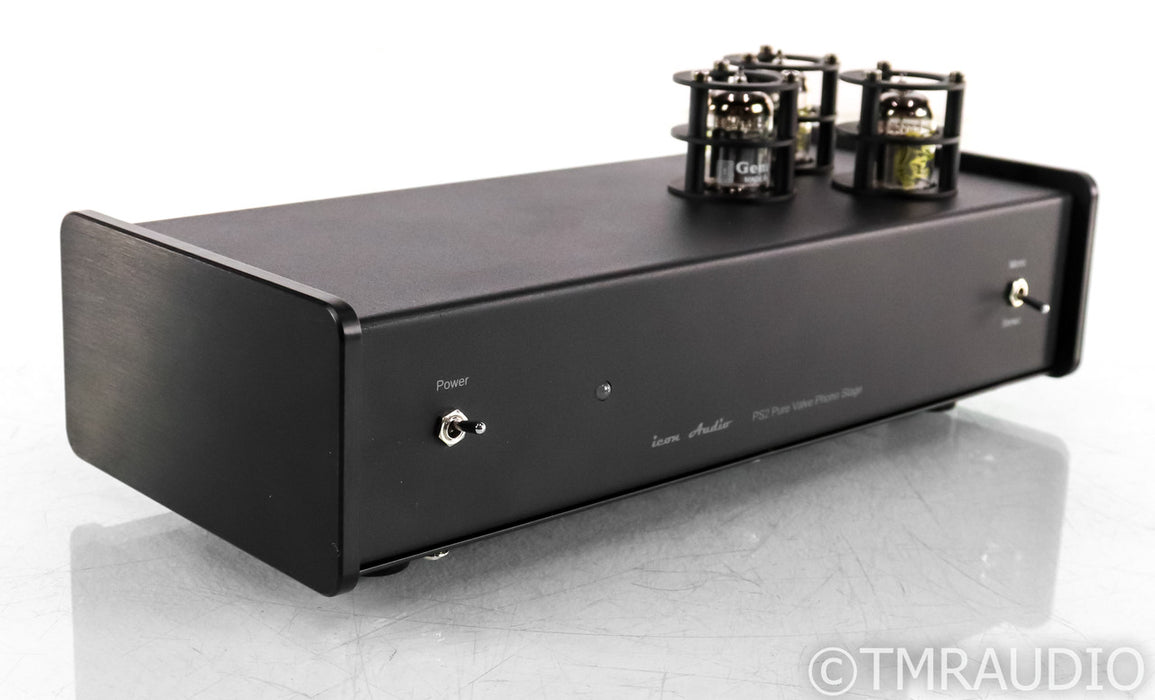 Icon Audio PS2 MM Tube Phono Preamplifier; Black; Gold Lion Tubes