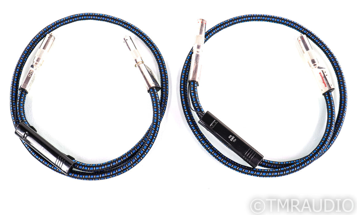AudioQuest WEL Signature RCA Cables; 1.5m Pair Interconnects; 1st Gen; 72v DBS