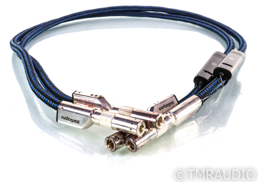 AudioQuest WEL Signature RCA Cables; 1.5m Pair Interconnects; 1st Gen; 72v DBS