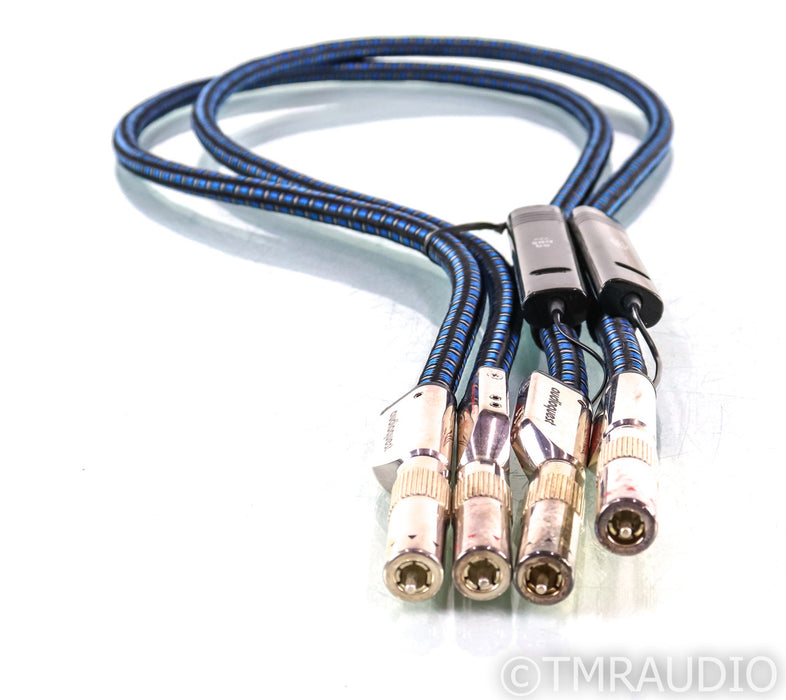 AudioQuest WEL Signature RCA Cables; 1.5m Pair Interconnects; 1st Gen; 72v DBS