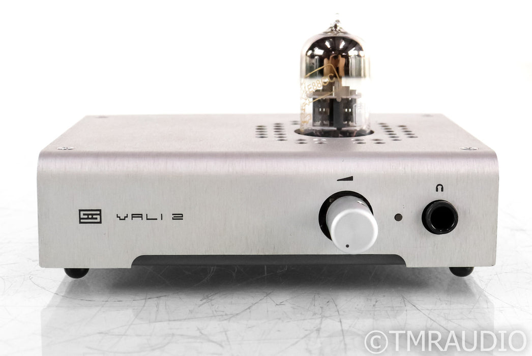 Schiit Vali 2 Tube Hybrid Headphone Amplifier; Gold Lion E88CC