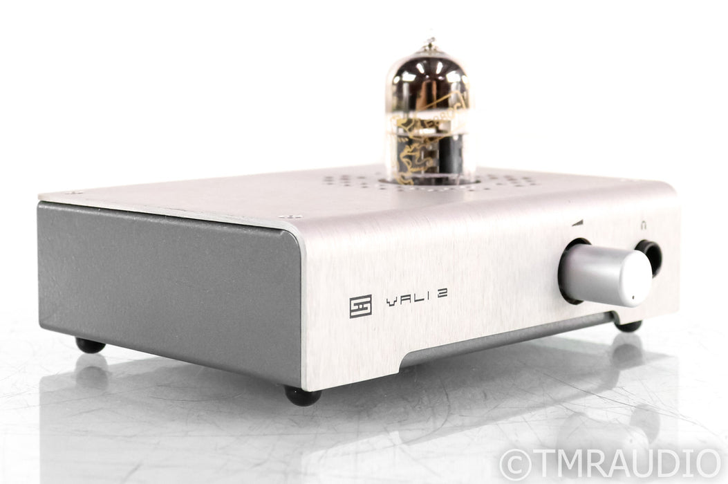 Schiit Vali 2 Tube Hybrid Headphone Amplifier; Gold Lion E88CC