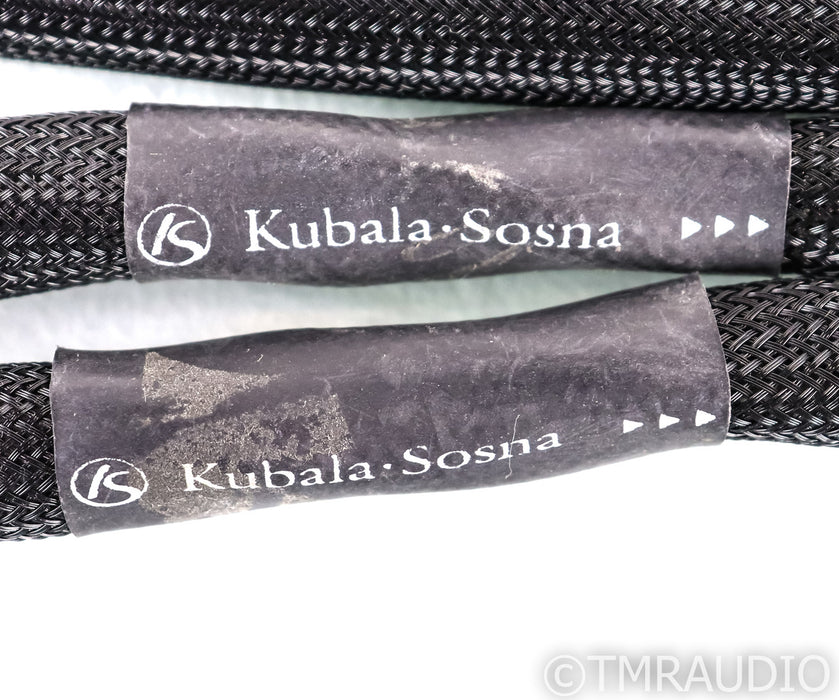Kubala Sosna Expression XLR Cables; X06A; 1m Pair Balanced Interconnects