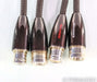 AudioQuest Mackenzie XLR Cables; 1m Pair Balanced Interconnects (One Slightly Longer)