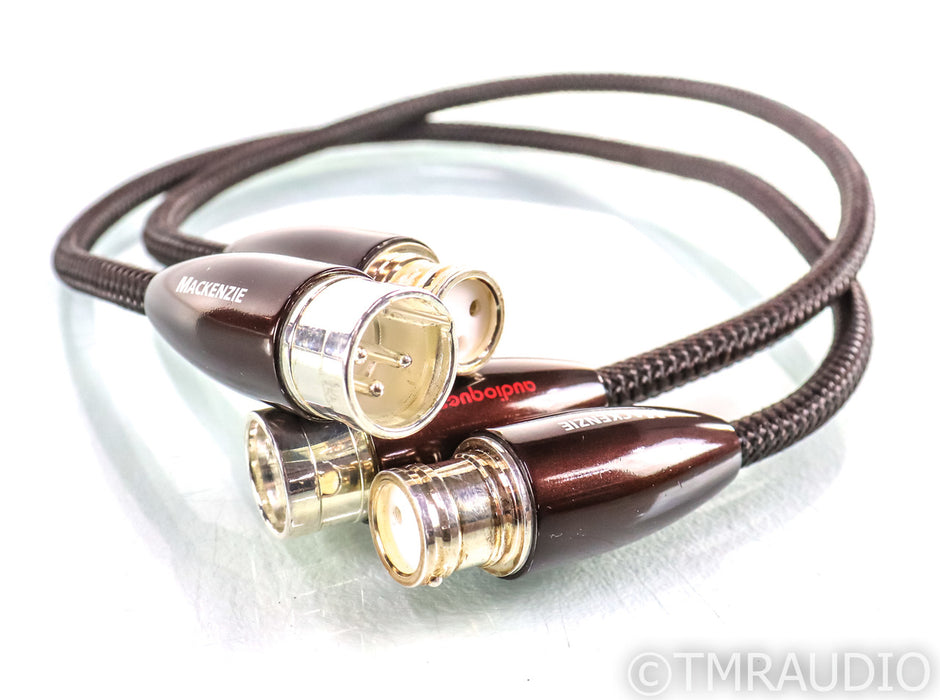 AudioQuest Mackenzie XLR Cables; .5m Pair Balanced Interconnects