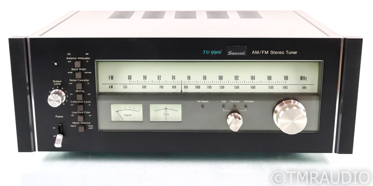 Sansui TU-9900 Vintage AM / FM Stereo Tuner; TU9900 — The Music Room