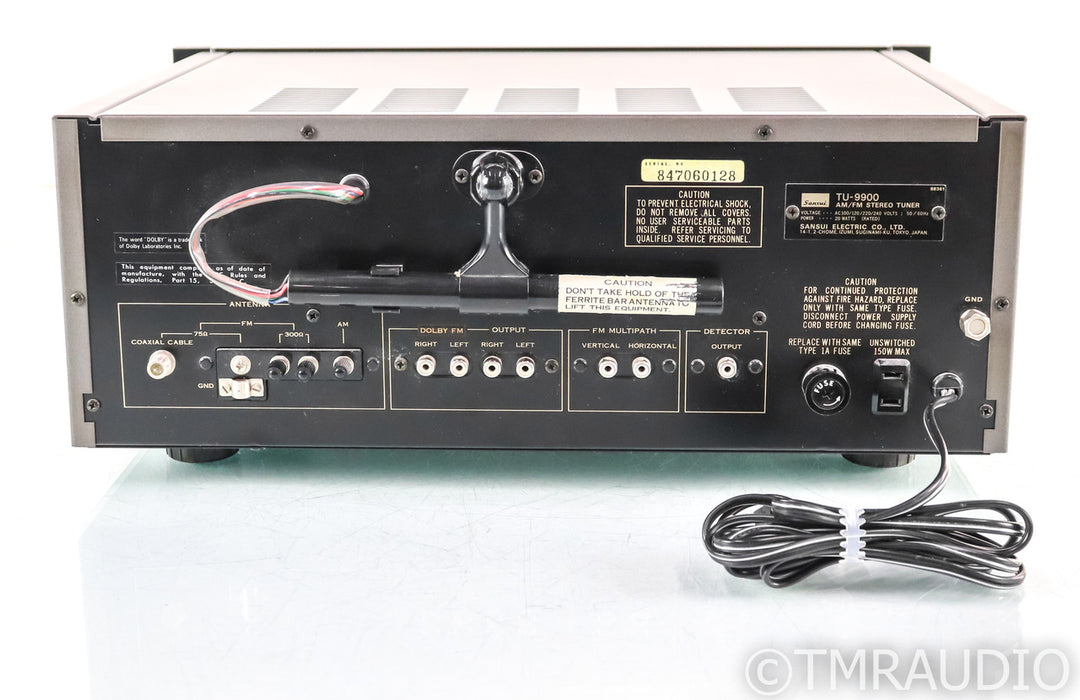 Sansui TU-9900 Vintage AM / FM Stereo Tuner; TU9900