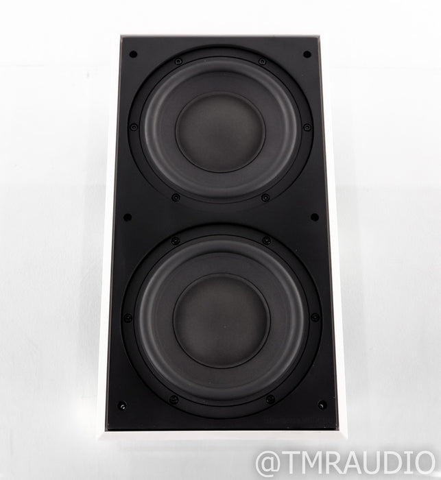 B&W ISW-4 In-Wall / In-Ceiling Subwoofer; White Grill; ISW4