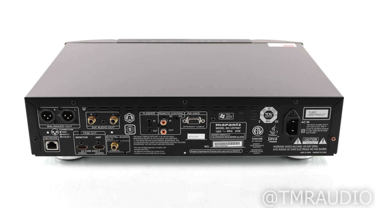 Marantz UD7007 Universal Blu-Ray Player; UD-7007; Remote