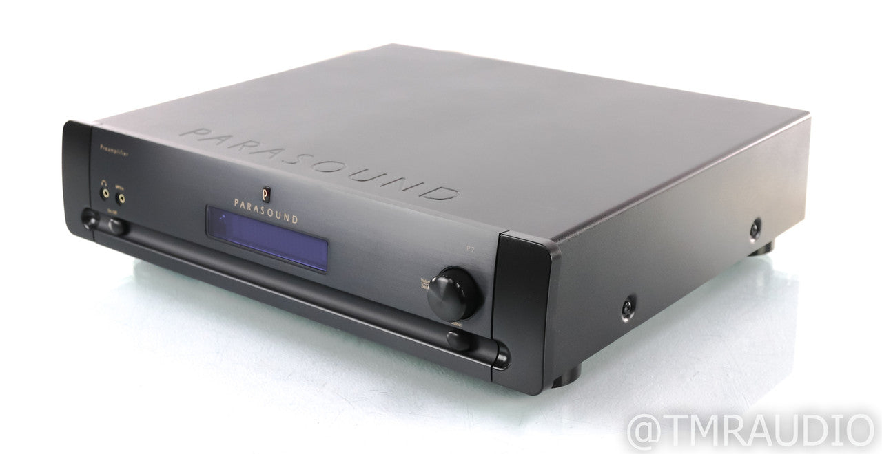 Parasound Halo P7 7.1 Channel Preamplifier; P-7; Black; MM / MC Phono; Remote
