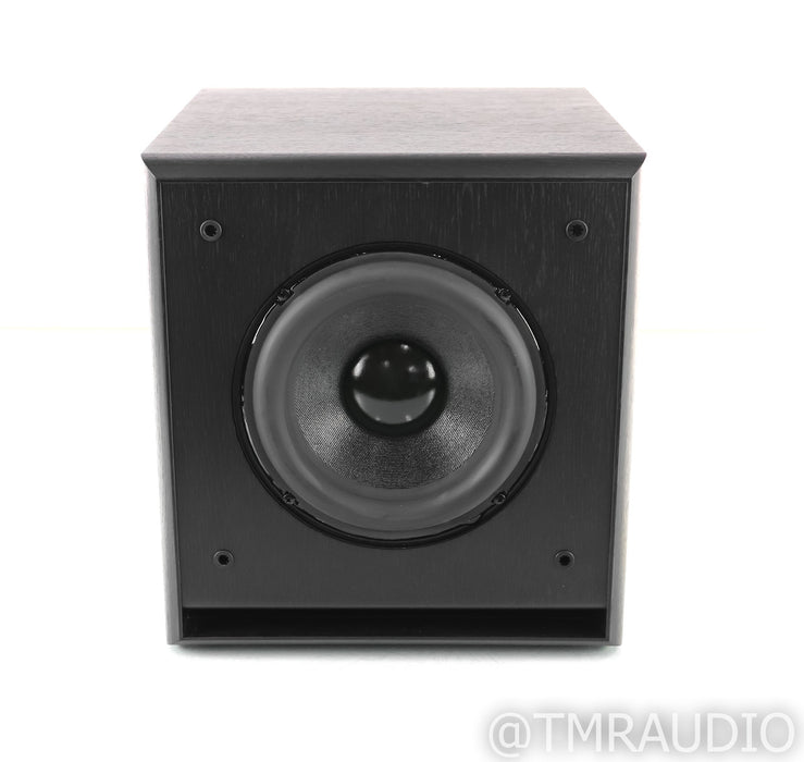 KEF C4 8" Powered Subwoofer; Black Ash; C-4