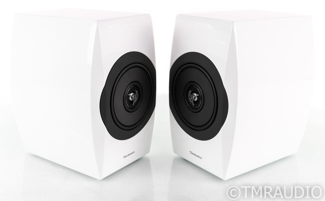 Technics SB-C700 Bookshelf Speakers; Gloss White; SBC700