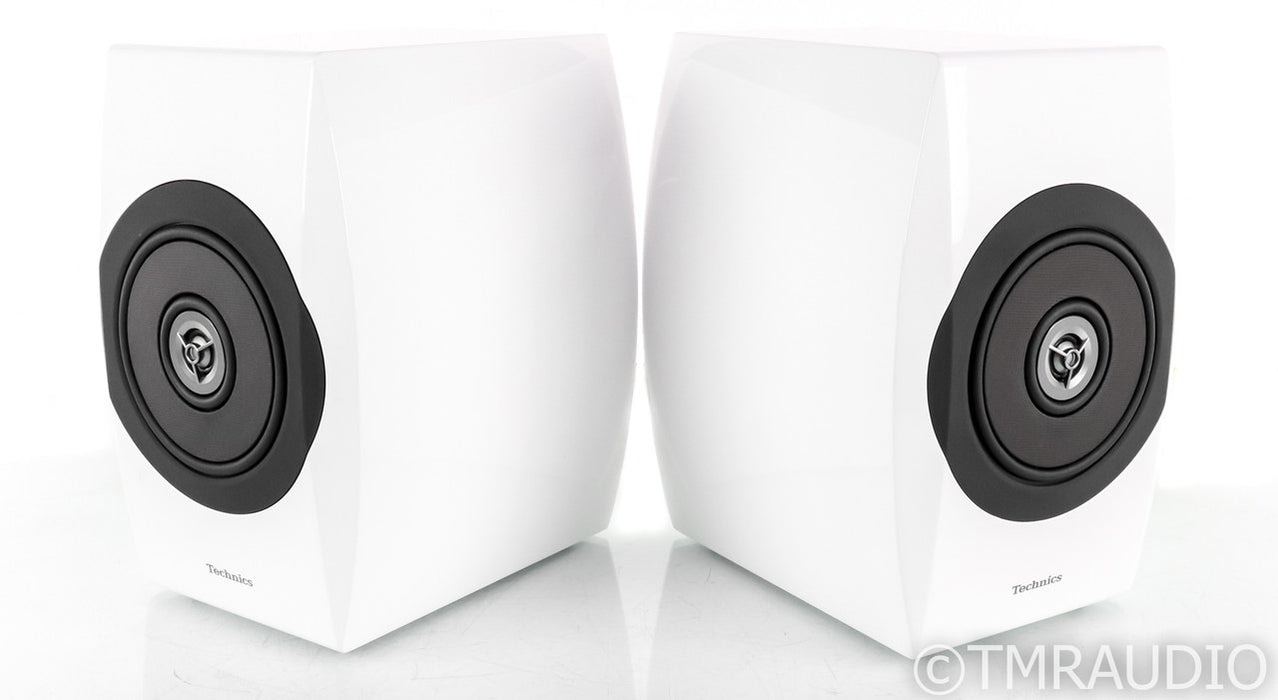 Technics SB-C700 Bookshelf Speakers; Gloss White; SBC700