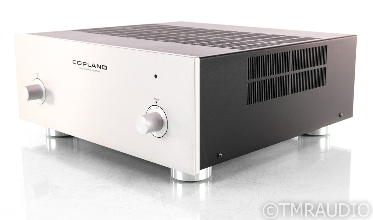 Copland CTA 505 Stereo Tube Power Amplifier; CTA505; Silver (230V)