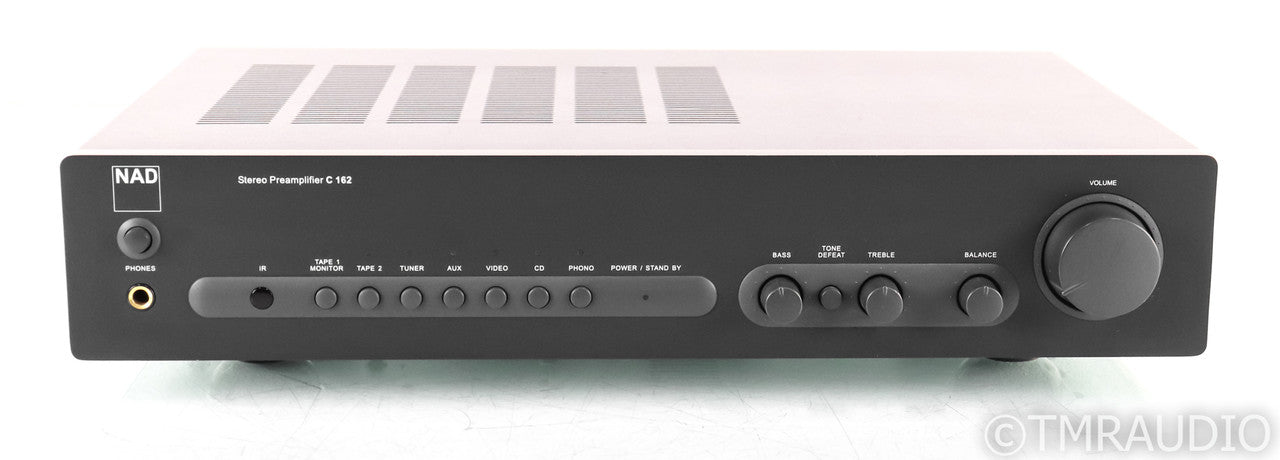 NAD C162 Stereo Preamplifier; C-162; MM / MC Phono; Remote