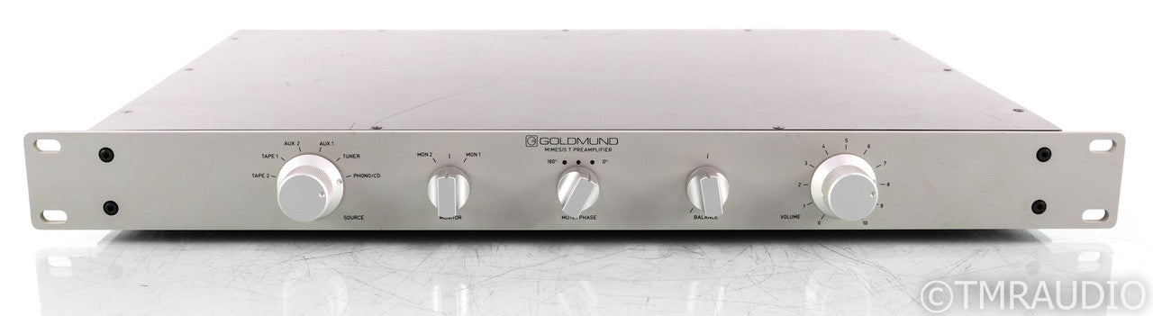 Goldmund Mimesis 7 PH Vintage Stereo Preamplifier; MC Phono
