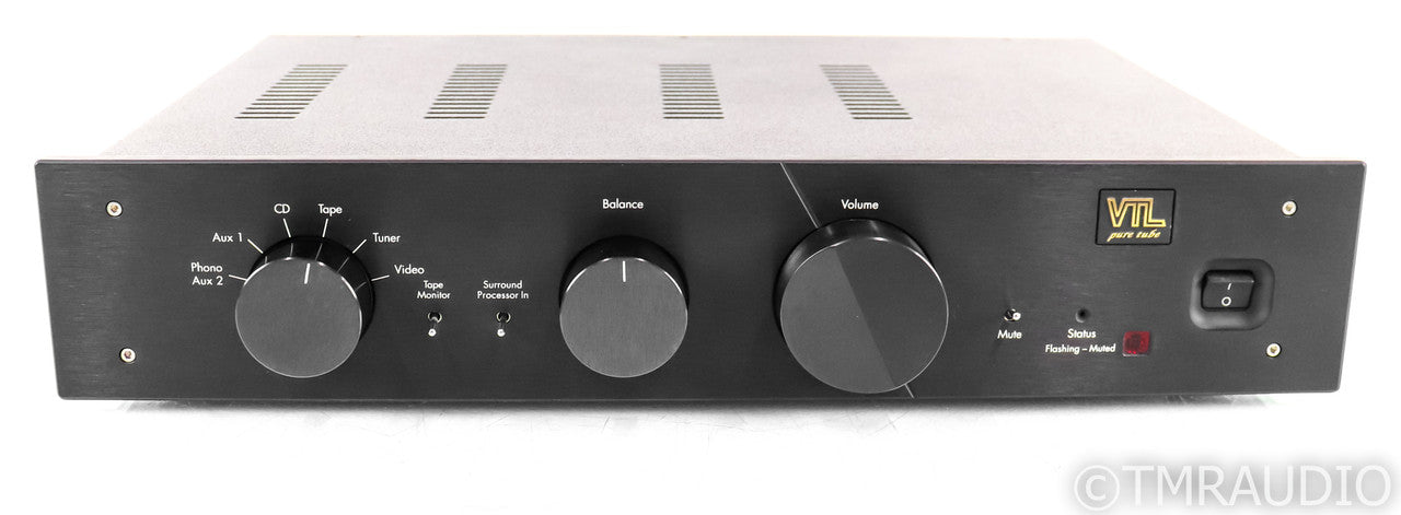 VTL TL2.5 Stereo Tube Preamplifier; TL-2.5; Remote; Refreshed - Excellent