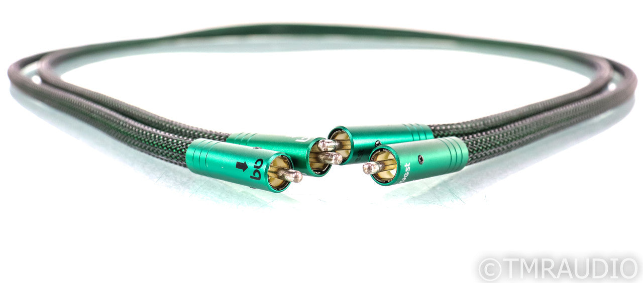 AudioQuest Python RCA Cables; 1.35m Pair Interconnects