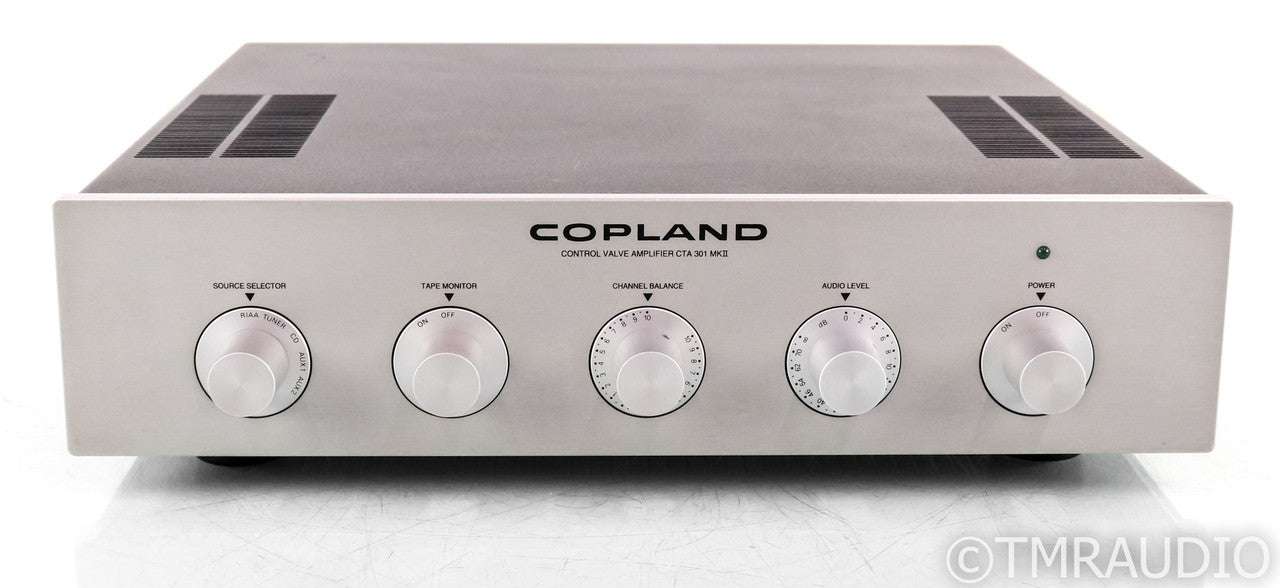 Copland CTA 301 MkII Stereo Tube Preamplifier; CTA-301 Mk2; MM Phono; 230V
