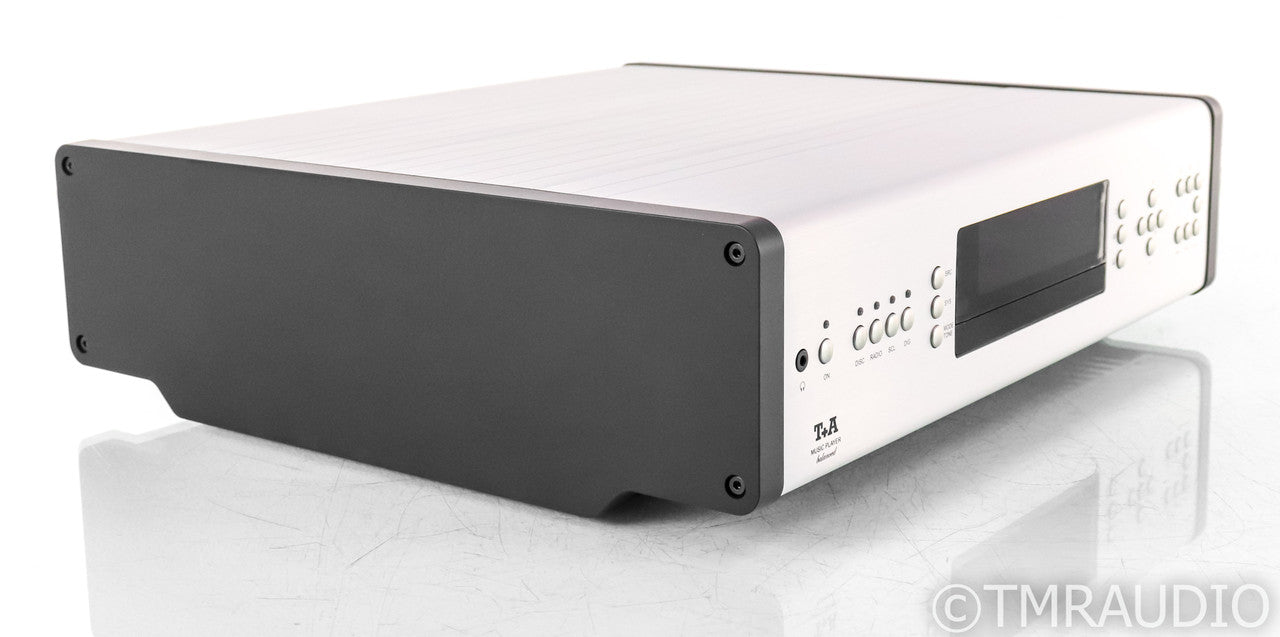 T+A Music Player Balanced CD Player / Network Streamer; DAC; Silver; Remote