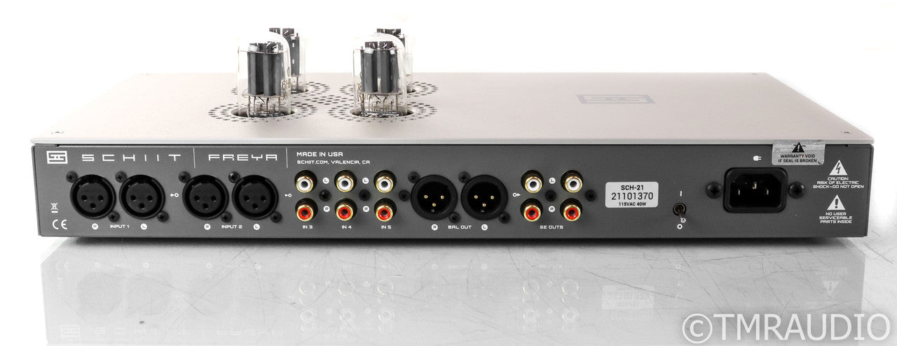 Schiit Freya Stereo Tube Preamplifier; Silver
