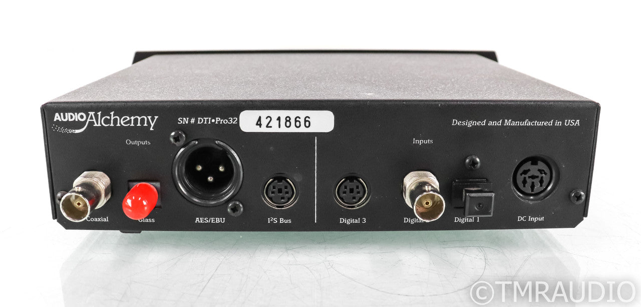 Audio Alchemy Digital Transmission Interface Pro32; DTI; PS3; Jitter Filter