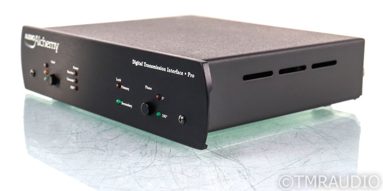 Audio Alchemy Digital Transmission Interface Pro Jitter Filter; DTI; PS3; AS-IS (Doesn't Lock)