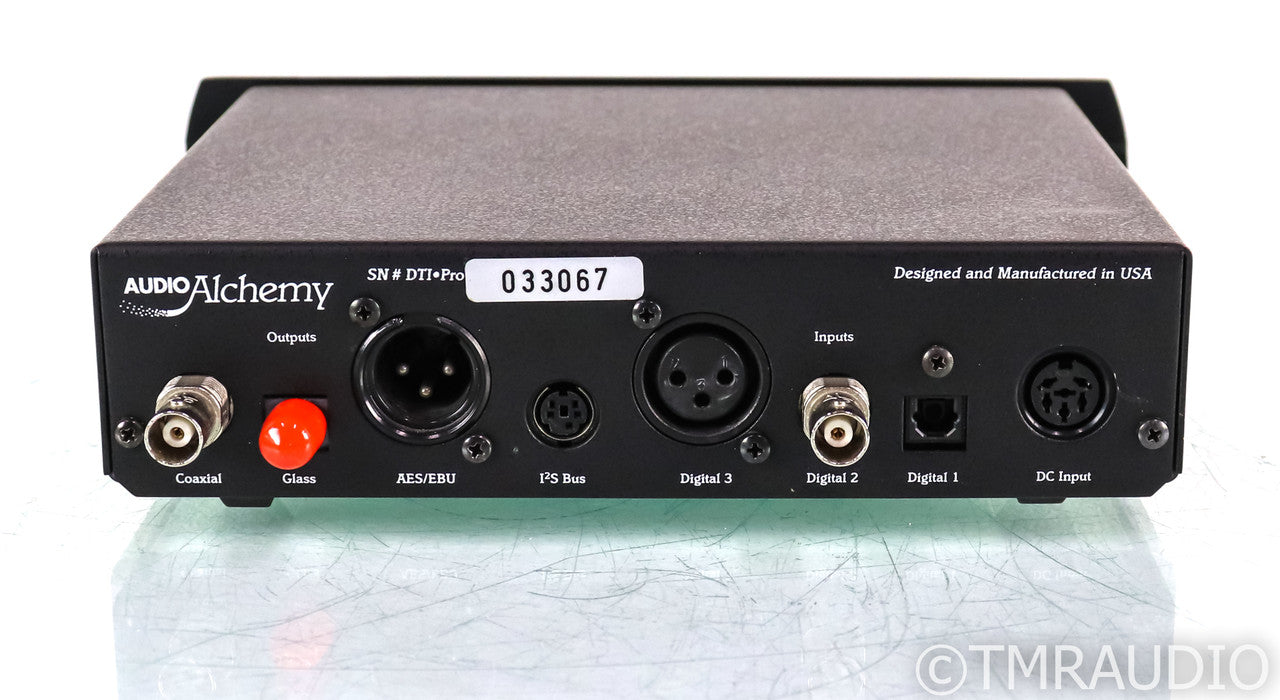 Audio Alchemy Digital Transmission Interface Pro Jitter Filter; DTI; PS3; AS-IS (Doesn't Lock)