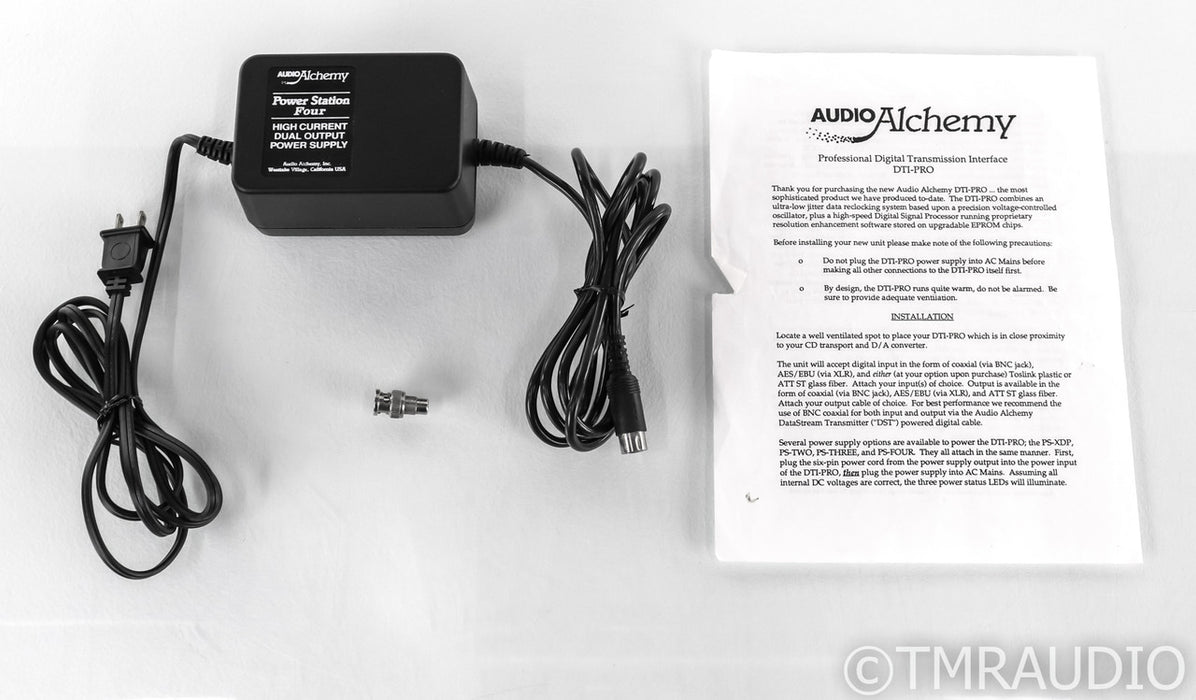 Audio Alchemy Digital Transmission Interface Pro Jitter Filter; DTI; PS4