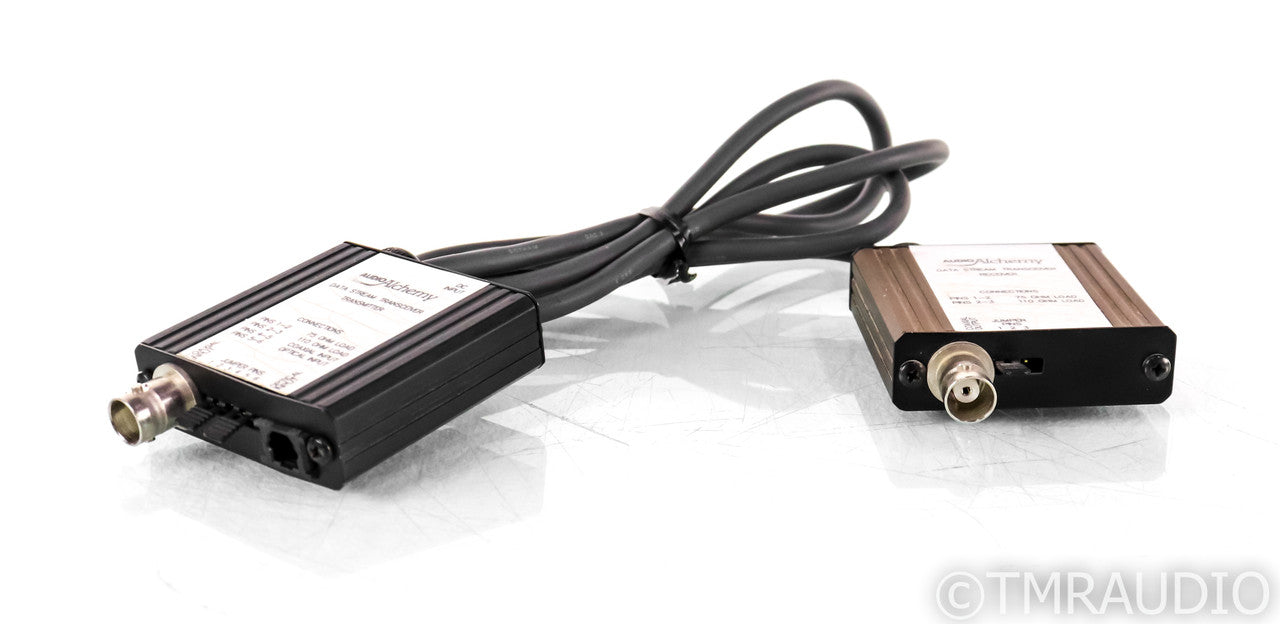 Audio Alchemy Data Stream Tranceiver Powered BNC Cable; 1m Digital Interconnect