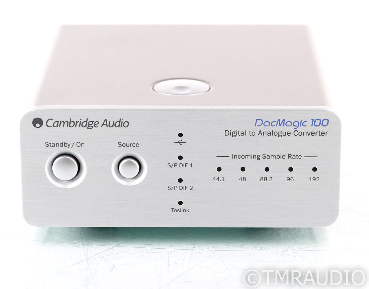 Cambridge Audio DacMagic 100 DAC; D/A Converter; Silver — The Music Room
