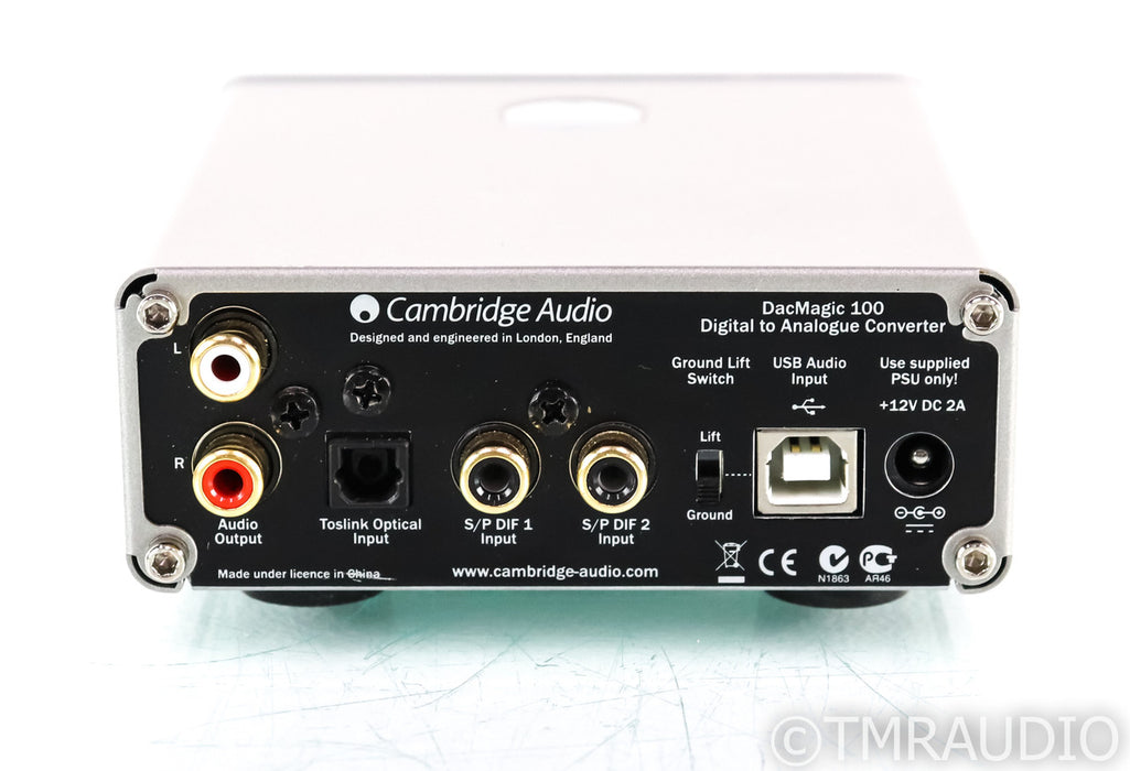 Cambridge Audio DacMagic 100 DAC; D/A Converter; Silver