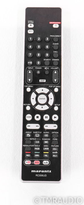 Marantz UD5007 Universal Blu Ray Disc Player; Remote