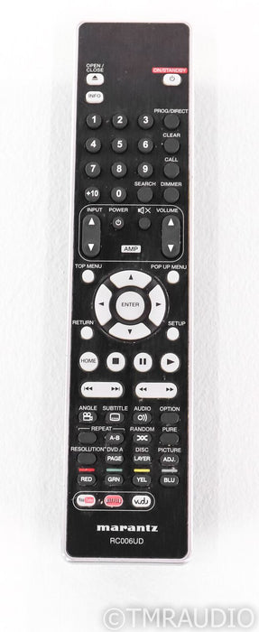 Marantz UD5007 Universal Blu Ray Disc Player; Remote